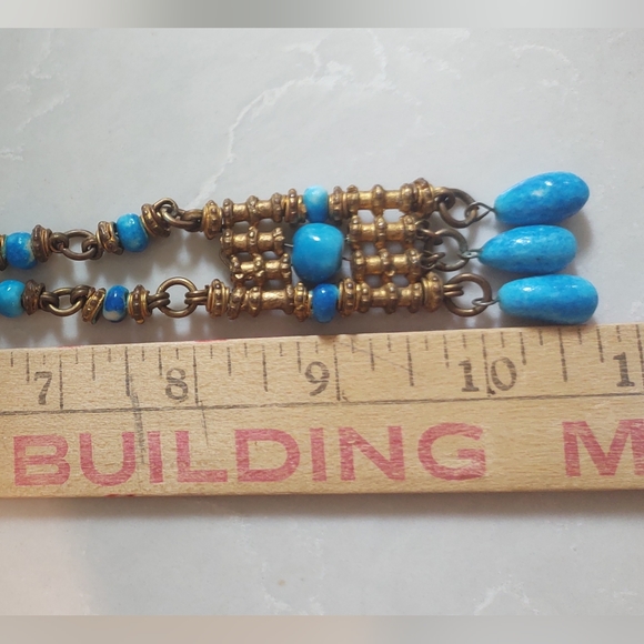 Egyptian Replica Pharaonic Luxor Necklace | Vintage Wesekh | Egypt - Picture 8 of 11